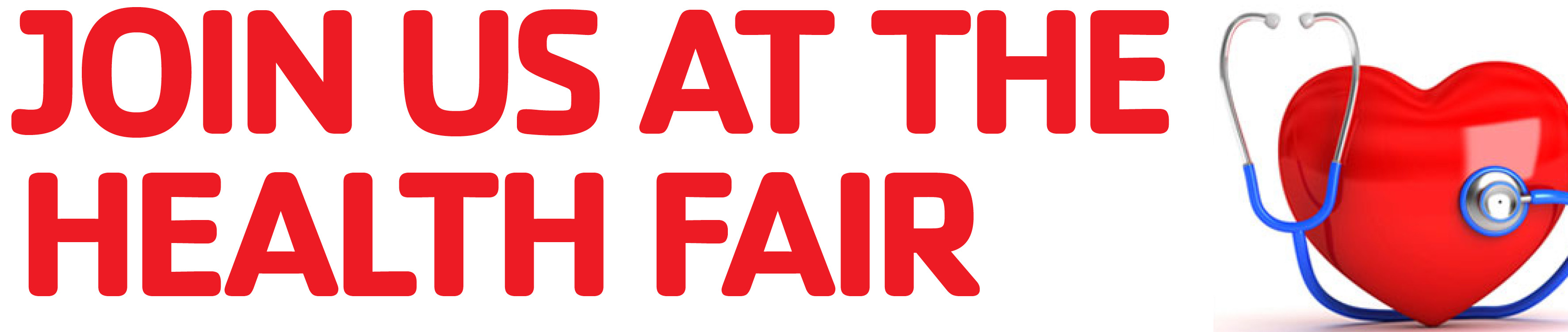 health fair banner CC